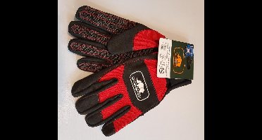 SIP Protection Heavy Duty werkhandschoen 2XD1 rood/zwart - Maat: 12