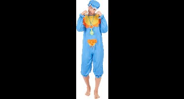 Vegaoo - Blauwe baby kostuum voor mannen