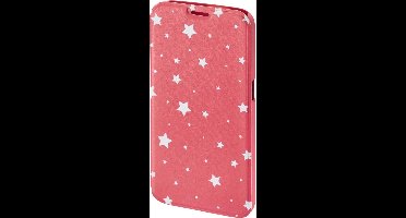 Hama Booklet luminous Stars Galaxy S6 roze/wit