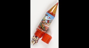 Disney Cars XL kleurpotlood/pennenhouder gevuld met 25 kleurpotloden