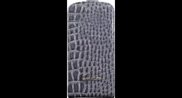 Guess - Collection Crocodile flipcase - Samsung Galaxy S3 / Neo - grijs