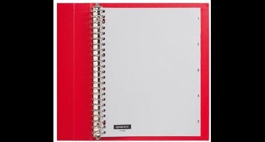 Tabbladen Quantore 23 Gaats 1 5 Genummerd Grijs Pp