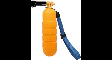 Shop4 - Actioncam Monopod - Drijvend Geel - incl. opbergzakje