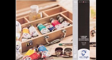 Van Gogh olieverf papier - wit - FSC mix