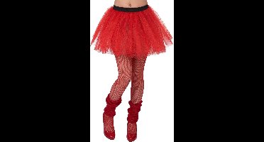 Vegaoo - Rode tutu voor vrouwen