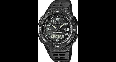 Casio AQ-S800W-1BVEF - Horloge - 42 mm - Siliconen - Zwart