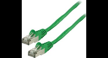 FTP CAT 5e netwerk kabel 3,00 m groen