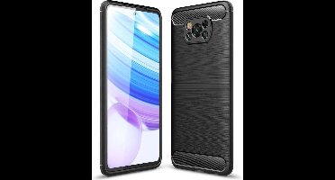 Just in Case Rugged TPU Xiaomi Poco X3/X3 Pro hoesje - Zwart