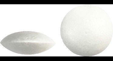 Ufo's, d 7,5 cm, dikte 31 mm, wit, 100 stuk/ 1 doos