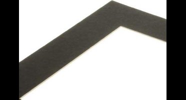 Passepartout Zwart Formaat 30,5x40,6cm (25 stuks)