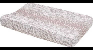 Meyco Baby Snake aankleedkussenhoes - lilac - 50x70cm