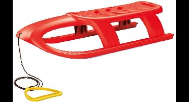 Prosperplast Bullet - Kunststof Slee - Rode Metalen Skids