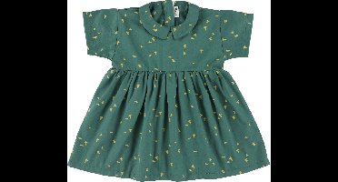 Trixie Jurk Wings Meisjes Katoen Groen Maat 62/68
