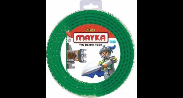 Zuru-Mayka Block Tape 2 Noppen 2m Groen