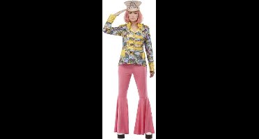 Smiffys - Carnival Kostuum Jas - XS - Multicolours/Geel