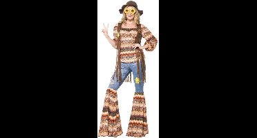 Harmonie Hippie kostuum vrouw - Maatkeuze: Maat L