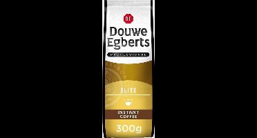 Koffie Douwe Egberts instant Elite 300gr