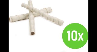 Beeztees Gevulde Kauwstaaf Kippenlever - hondensnack - 10 Verpakkingen