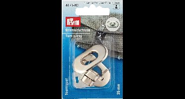 Tourniquet voor tassen zilverkleurig - Prym