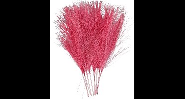 Creotime Kunstveren 15 X 8 Cm Polyester Roze 10 Stuks