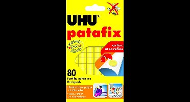 UHU 50140 UHU Patafix pads Geel Inhoud: 80 stuk(s)