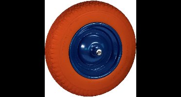 Ivana Anti-Lek Foamwiel Oranje Met Metalen Velg 400x8mm