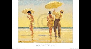 Kunstdruk Jack Vettriano - Mad Dogs 50x40cm