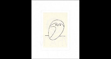 Kunstdruk Pablo Picasso - Le Hibou 50x60cm