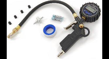 8 Delige Digitale Bandenpomp Set Bandenvulpistool