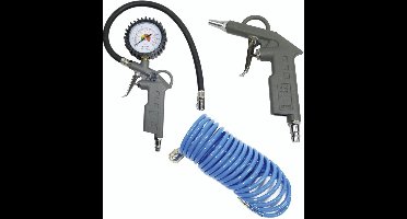 Aerotec Set pneumatisch gereedschap 12 bar