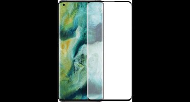 Shop4 - Oppo Find X2 Glazen Screenprotector - Edge-To-Edge Gehard Glas Transparant