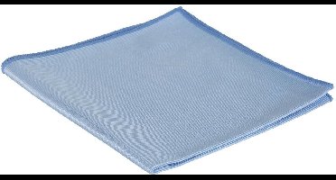 Microvezeldoek glasdoek geweven ca. 40x40cm blauw 3 stuks