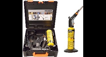 Sievert Powercase Gasbranderset - Powerjet EU + Mapp EU