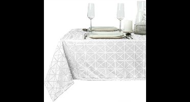D- Unique Living | Sierle tafelkleed 140x250cm white