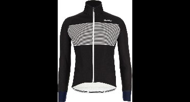 Santini Fietsjack lange mouwen Zwart Heren - Colore Winter Jacket Black - L