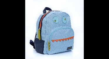 Zebra Trends Boys Rugzakje Monster Blue