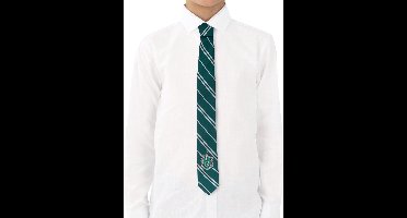 Cinereplicas Harry Potter Kids Woven NeckTie / Stropdas Slytherin / Zwadderich New Edition Tie / Stropdass