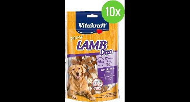 Vitakraft LAMB vleesstrips lam + vis - hondensnack - 10 verpakkingen
