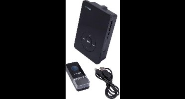 Chacon draadloze deurbel - Met eigen MP3 melodieën - zwart