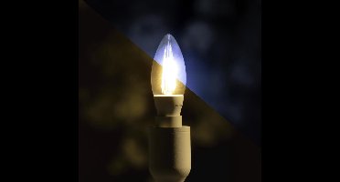 TUYA Smart LED Lamp Filament Kaars CCT (2700K - 6500K) E14 5W App | Tuya