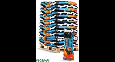 Plospan Houtpellets "wit" (naaldhout) ENplus A1, DINplus A1, Better Biomass 78 zakken a 10 kg
