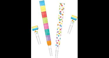 Haza Original Roltongen Junior 36 Cm Papier 6 Stuks