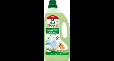 5x Frosch Wasmiddel Aloe Vera 1500 ml