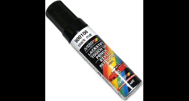 Motip Lakstift Mat Zwart - sneldrogend - UV-bestendig - 900106