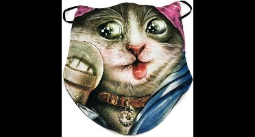 Design Biker sjaals - Biker-sjaal Beauty Cat