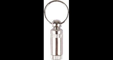 Flamingo - Adreskoker Kat - Zilver - 1.3 x 3.1 cm