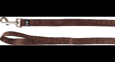 Hond Looplijn Ziggi Bruin 1,3m 20mm