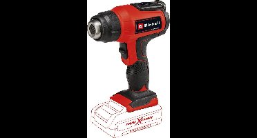 Einhell Accu Heteluchtpistool/Verfafbrander TE-HA 18 Li Solo - Power X-Change - 18 V/Li-ion - 2 temperatuurstanden - Incl. reduceer- - breedstraal- en reflectormondstuk - Excl. accu en lader