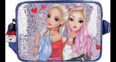 Topmodel Schoudertas Love Letters 34 X 24 Cm Polyester Blauw