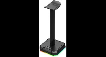 Redragon Scepter HA300 - Headset Houder - RGB Verlichting - 3 USB Aansluitingen - Koptelefoon Houder